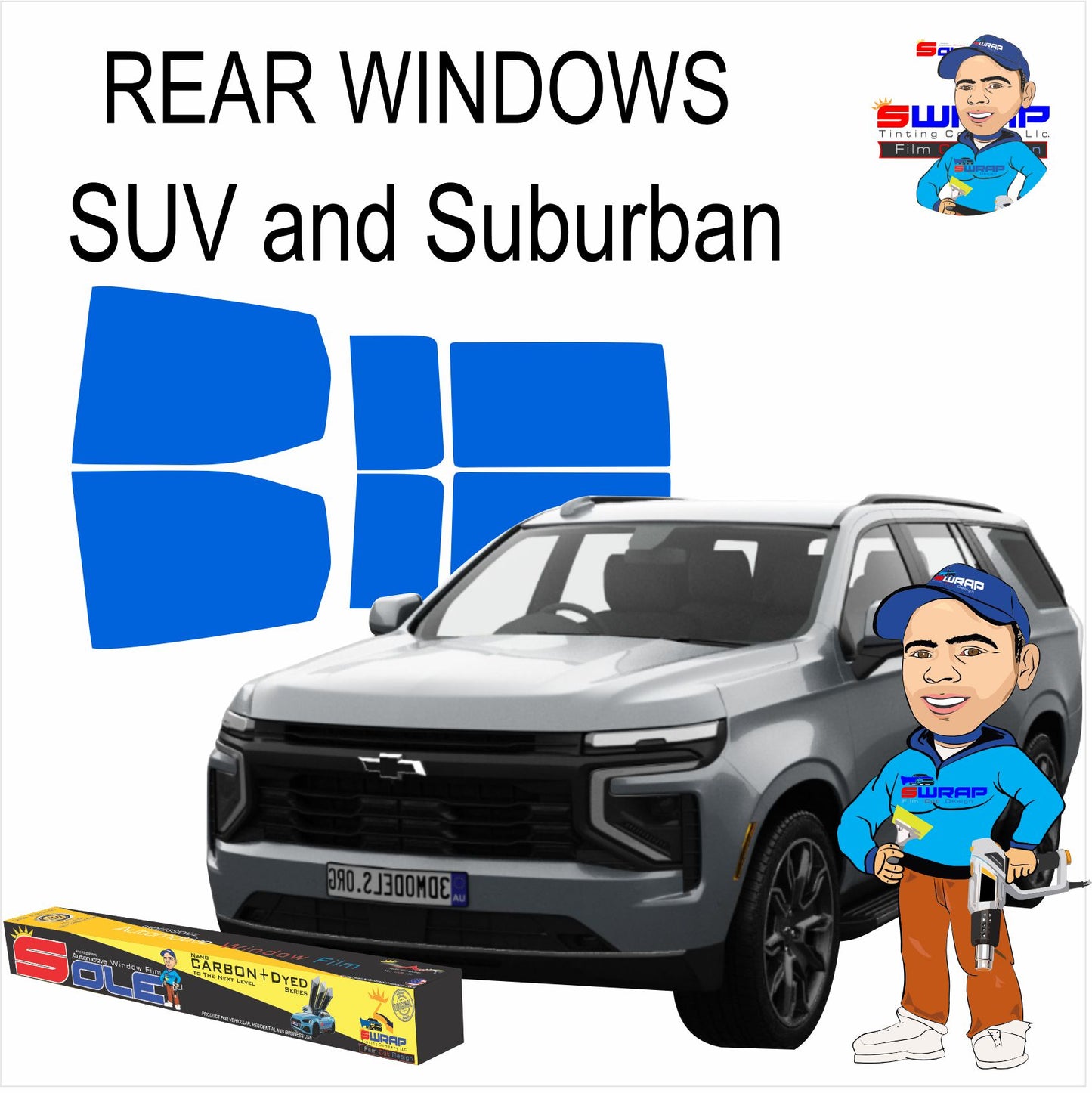 REAR SIDES ONLY