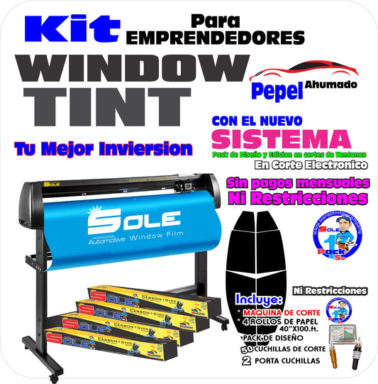 ENTREPRENEUR WRAP AND WINDOW TINT PACK