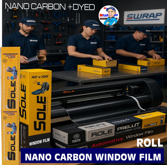 Window Tint Nano Carbón 40" y 60"