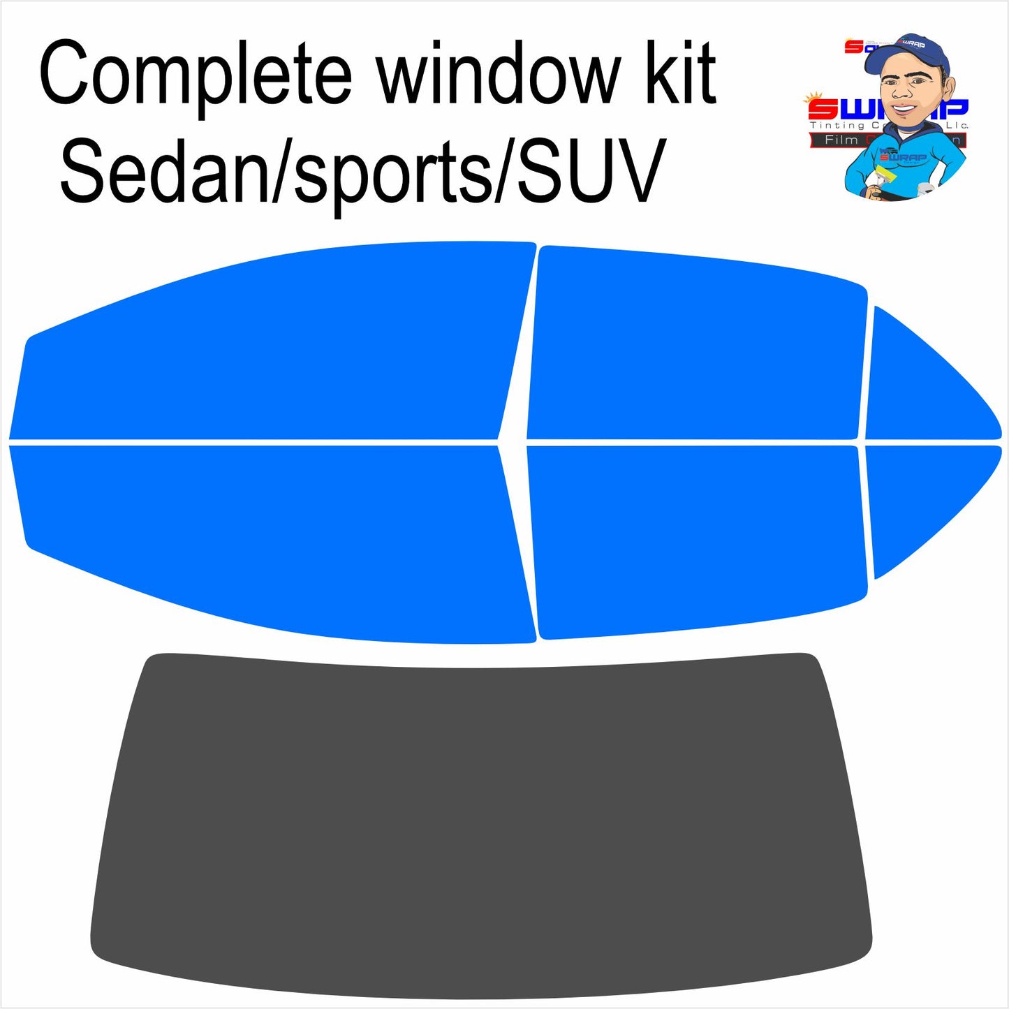 Pre-cut/Ncarbon  Complete Kit  Window