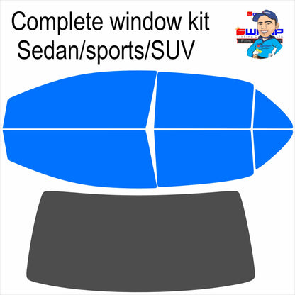 Pre-cut/Ncarbon  Complete Kit  Window
