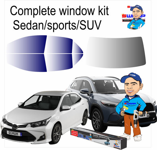 KIT COMPLETE. NANO CERAMIC SUV-SEDAN-SPORT