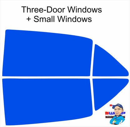 REAR SIDES ONLY WINDOW TINT